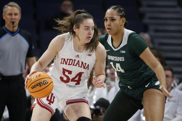 Holmes scores 27 No. 2 Indiana holds off Michigan St 94 85 AP News